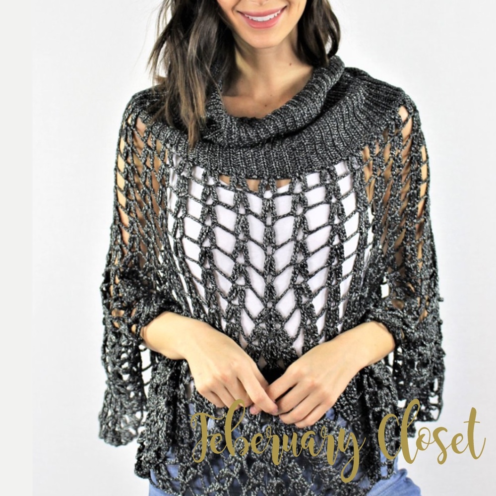 Kerisma Crochet Poncho - Picture 3 of 3